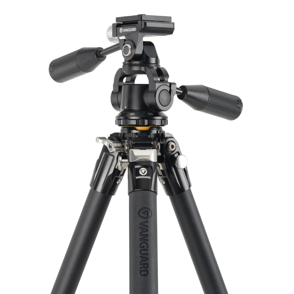 Vanguard Veo 5 264APS38 - Trípode de Viaje de Aluminio, rótula de 3 vías
