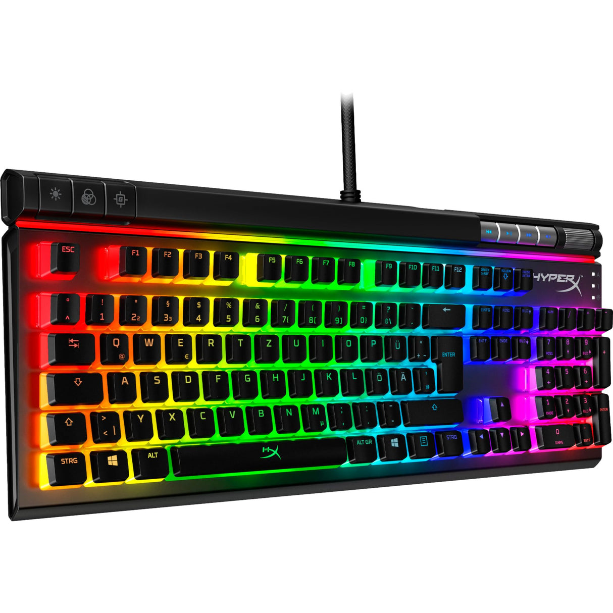 HyperX WAVE Alloy Elite 2 RGB HPX Rojo | HKBE2X-1X-DE/G