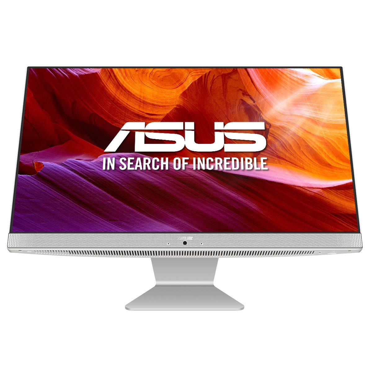 ASUS M241DAK-WA015M - Sobremesa Todo en uno 23.8" Full HD (Ryzen 7 3700U, 16GB RAM, 512GB SSD, Radeon RX Vega 10, Sin Sistema Operativo) Blanco - Teclado QWERTY español