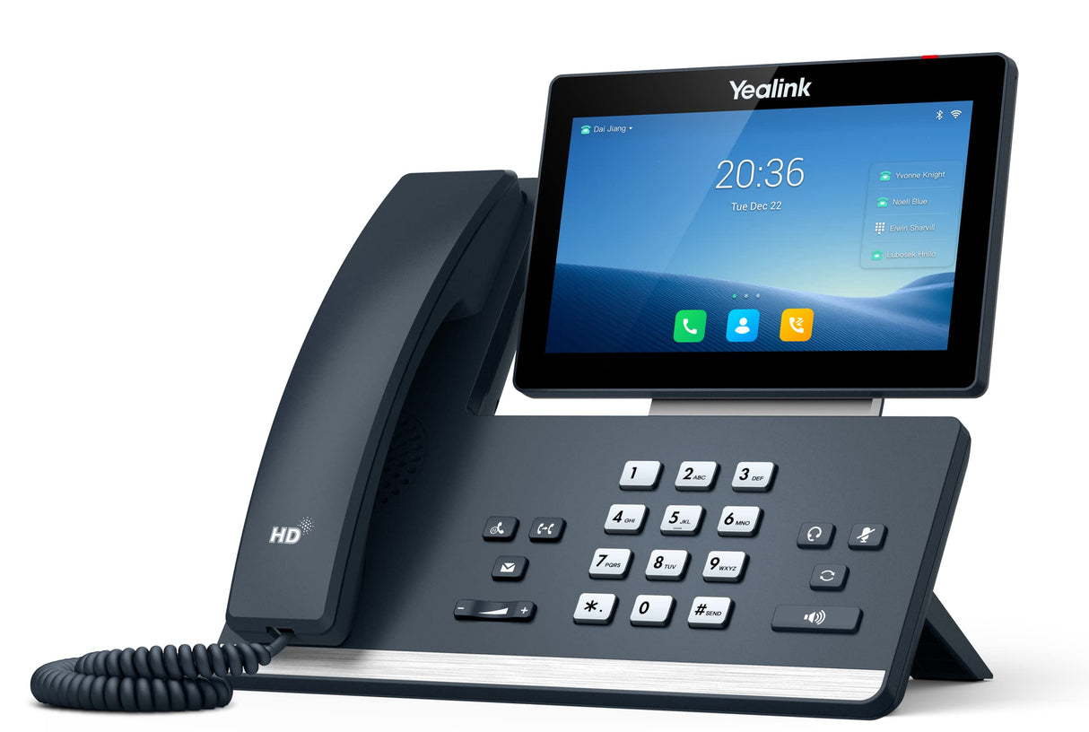 Yealink Teléfono IP SIP-T58W Pantalla táctil Ajustable de 7 Pulgadas (1024 x 600)