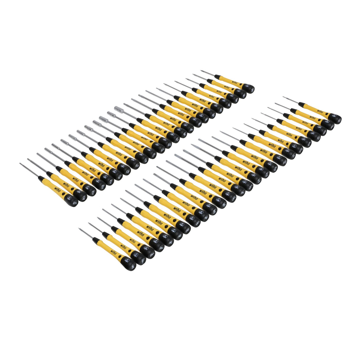 Wiha 92093 - Juego de 50 destornilladores de precisión de Master Technician's ESD Safe PicoFinish