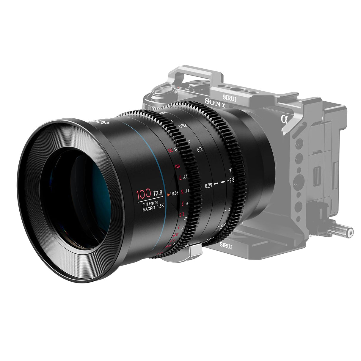 SIRUI Jupiter Makro T2 Vollformat Cine Prime Objektiv-Set (24 mm, 35 mm, 50 mm, 75 mm und 100 mm Cinema-Objektiv-Set) für EF-Mount-Kameras