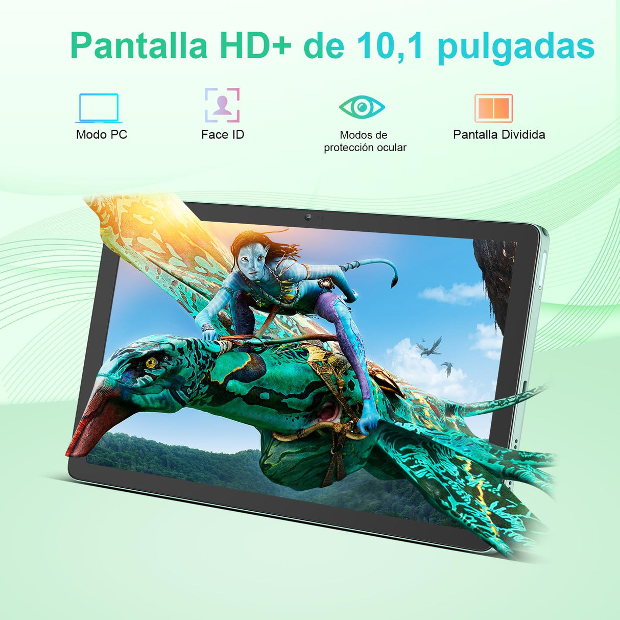 Blackview Tablet 10 Pulgadas Android 13 Tab80 16GB RAM+128GB ROM(1TB TF), 4G LTE&5G WiFi Tablet, Tableta 7680mAh, 13MP+8MP, Widevine L1, Octa Core, GMS, GPS, Bluetooth 5.0