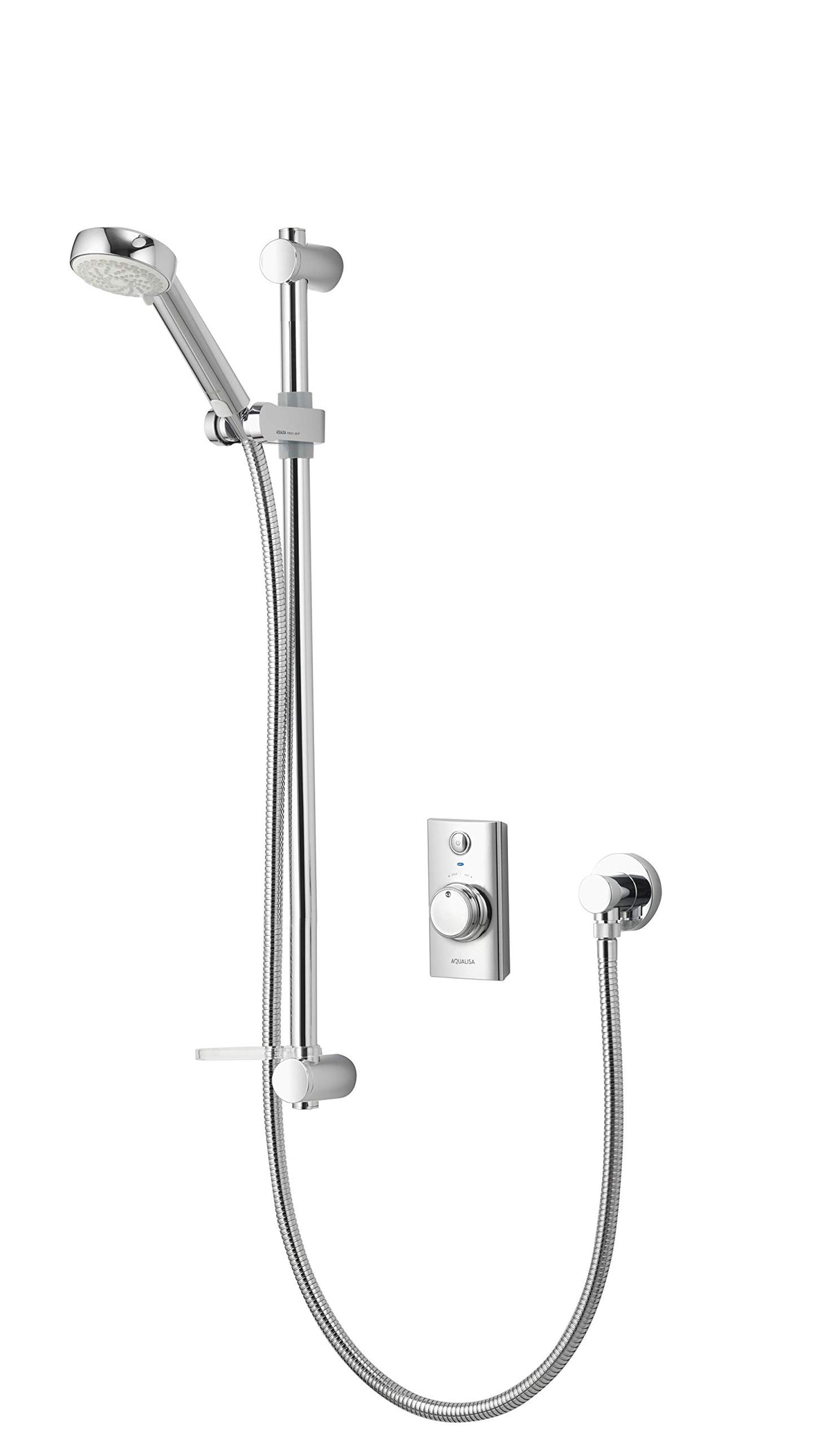 Aqualisa Visage - Ducha digital (oculta) con auricular ajustable para sistemas de caldera de alta presión/combinación