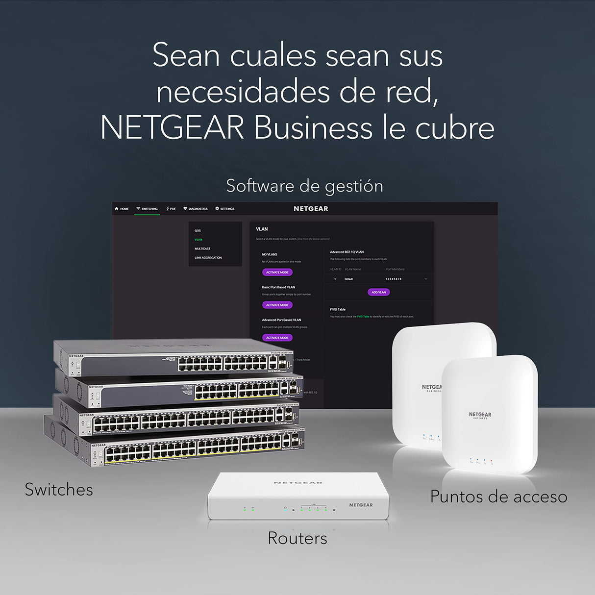 NETGEAR Switch PoE Gigabit Ethernet no gestionado de 24 puertos GS524UP - Switch de red con 8x PoE+ y 16x Ultra60 PoE++ a 480 W, Montaje de sobremesa o en bastidor, y protección limitada de por vida