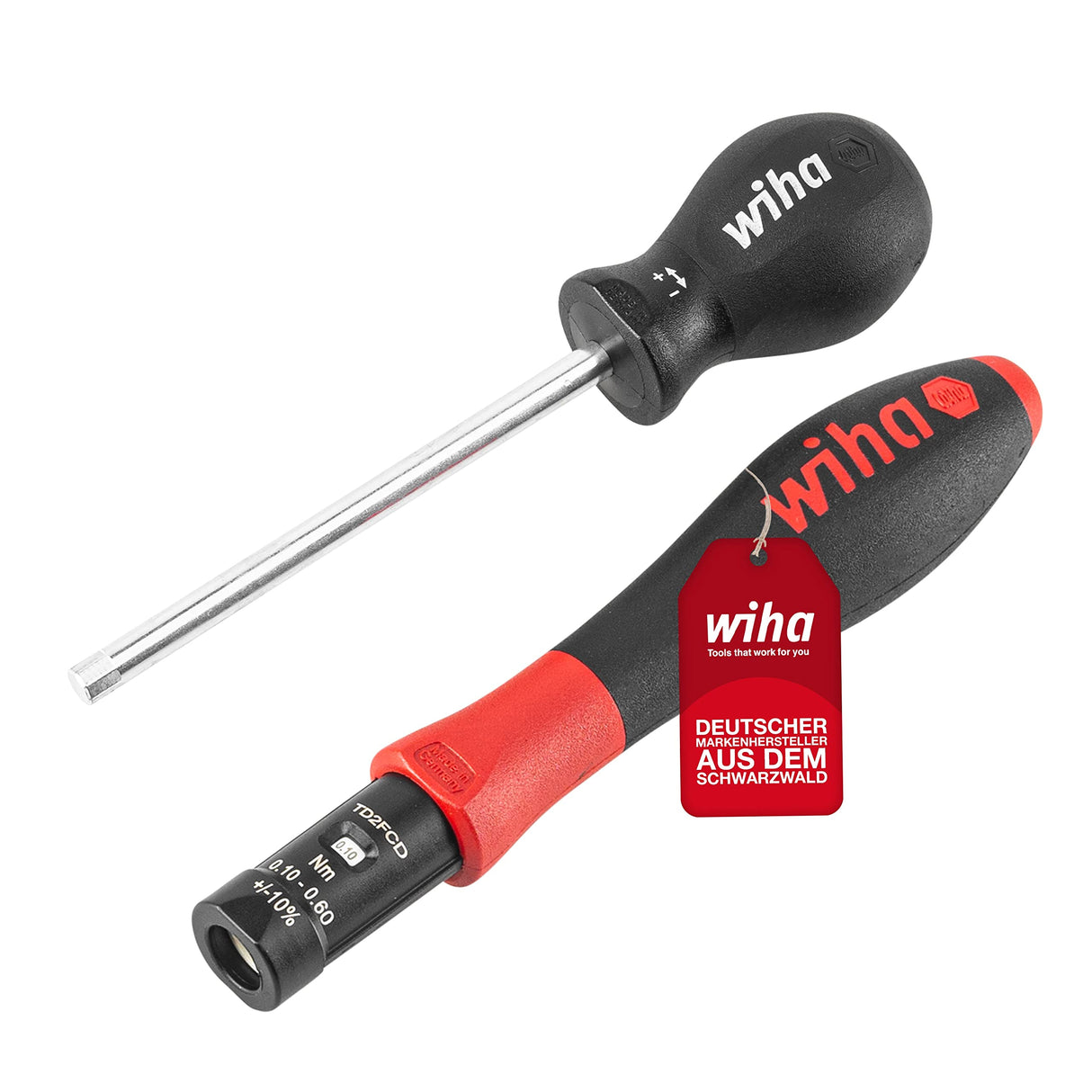 Wiha Destornillador dinamométrico TorqueVario®-S con limitación del par de apriete de ajuste variable 0.1-0.6 (26888)