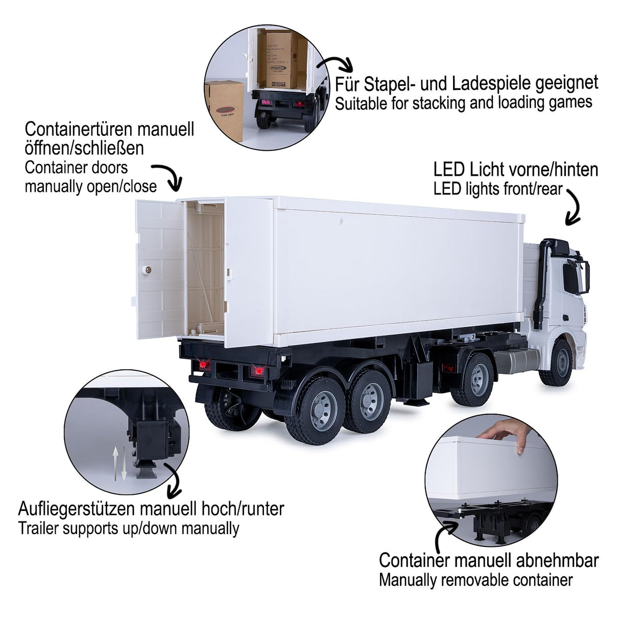 Jamara - LKW Mercedes Benz Coche (405148)