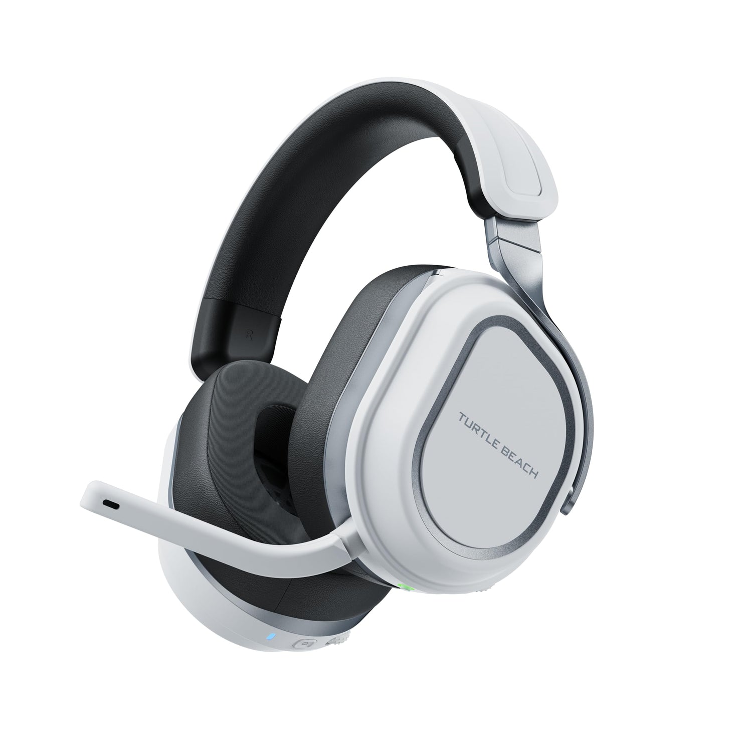 Turtle Beach Stealth 700 Blanco Playstation Auriculares de Juego Inalámbricos con 80hr Batería, Altavoces de 60 mm, Transmisores Duales y Bluetooth para PS5, PS4, PC y móviles