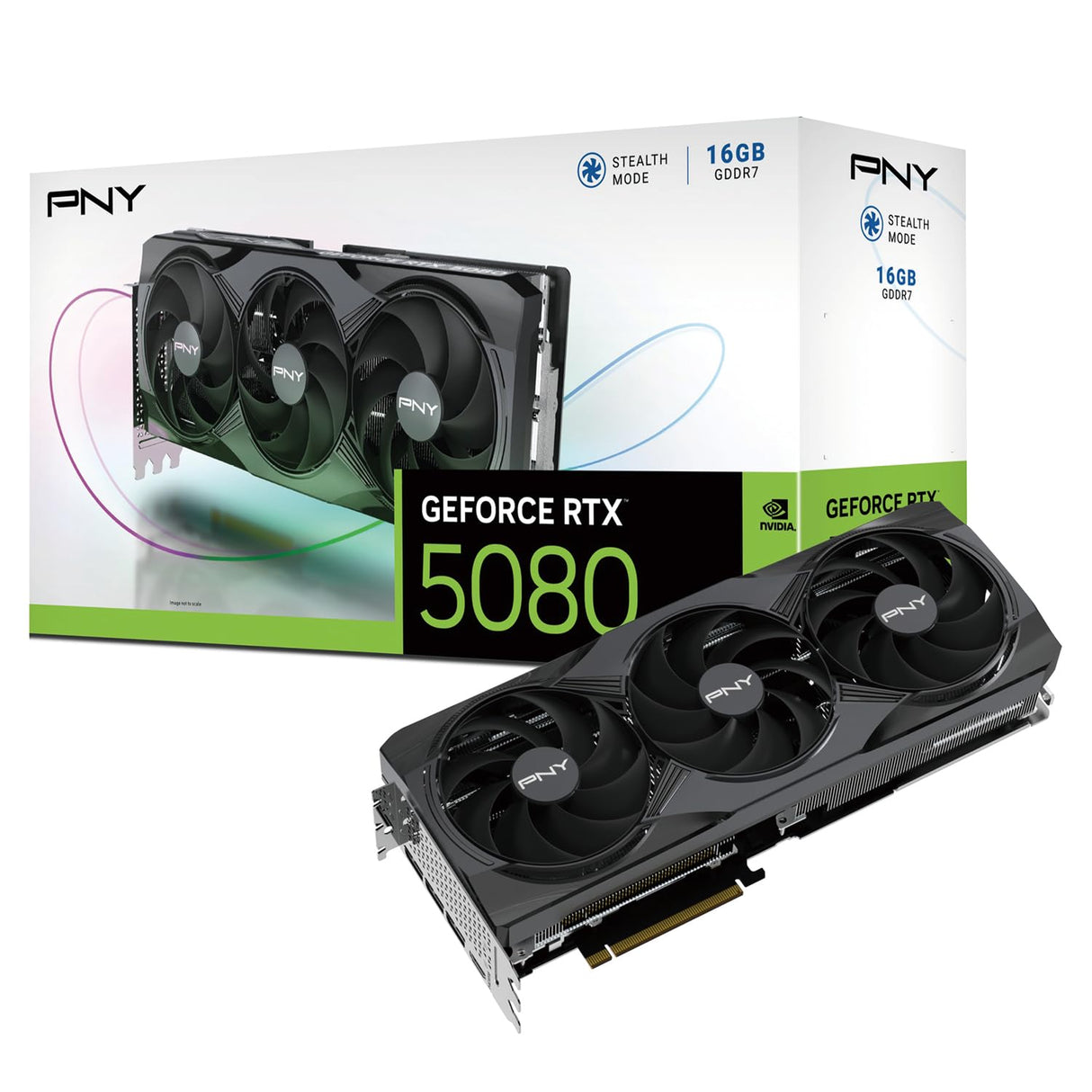 PNY Tarjeta gráfica GEFORCE RTX™ 5080 16GB Triple Ventilador DLSS 4
