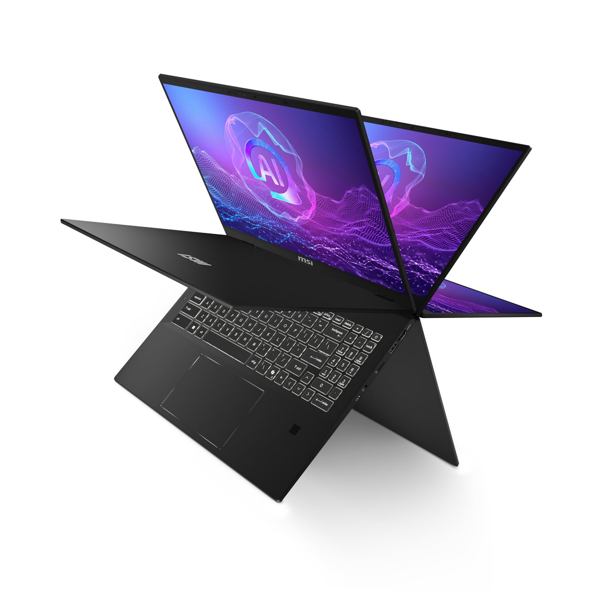 MSI Summit A16 AI A3HMTG-076ES portátil Profesional 16 Pulgadas, QHD (2560x1600) 165Hz, AMD Ryzen AI 9 365, AMD Radeon 880M, 32GB RAM, 1TB SSD, Windows 11 Home, Ink Black, QWERTY Español