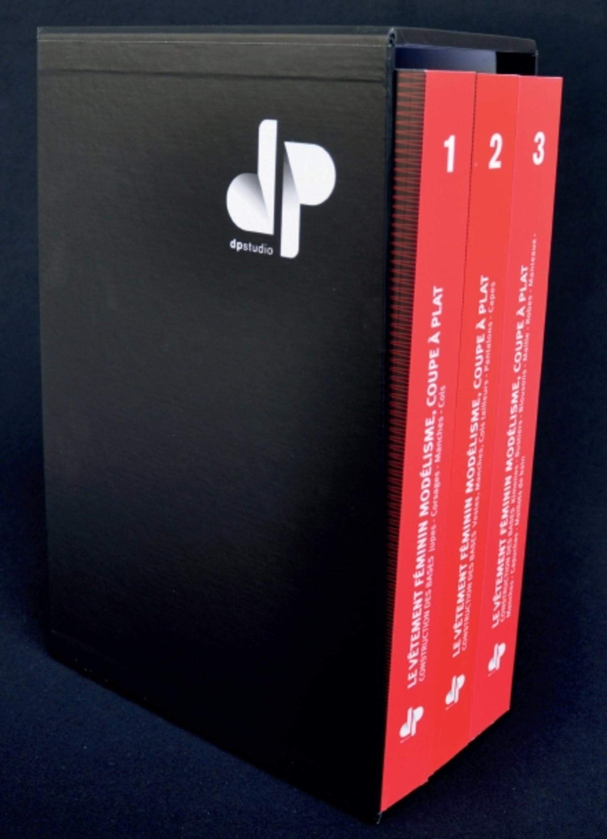 Le vêtement féminin : modélisme, coupe à plat: Coffret en 3 volumes