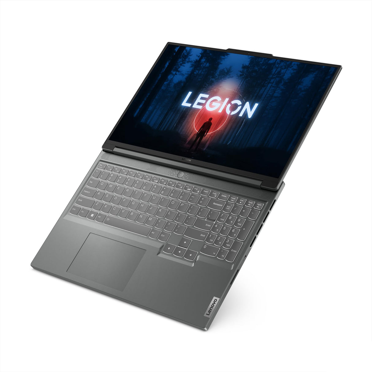 Lenovo Legion Slim 5 Gen 8 - Ordenador Portátil Gaming 16" WQXGA 165Hz (AMD Ryzen 7 7840HS, 16GB RAM, 512GB SSD, NVIDIA GeForce RTX 4070 8GB,Sin Sistema Operativo) Gris Oscuro - Teclado QWERTY Español
