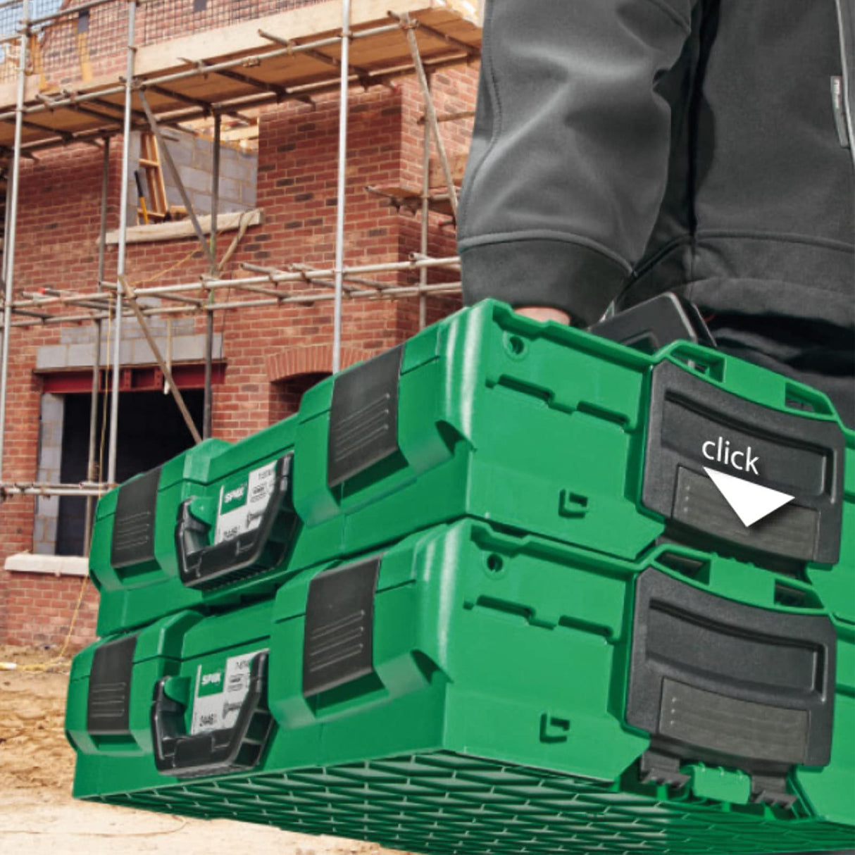 Spax montaje maletín, L-Boxx, WIROX a3j, de cabeza avellanada Star Plus, 5000009161019