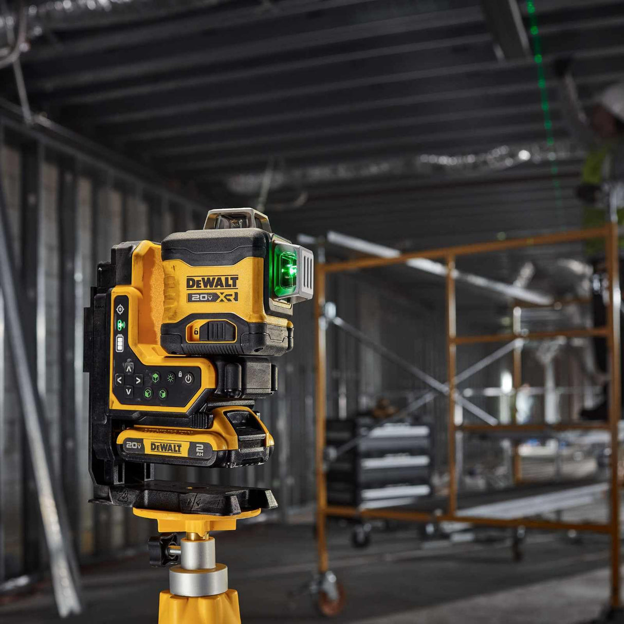 DEWALT - Láser de control remoto 18V MAX 3x360, Solo herramienta, No incluye batería ni cargador, DCLE34035B-XJ