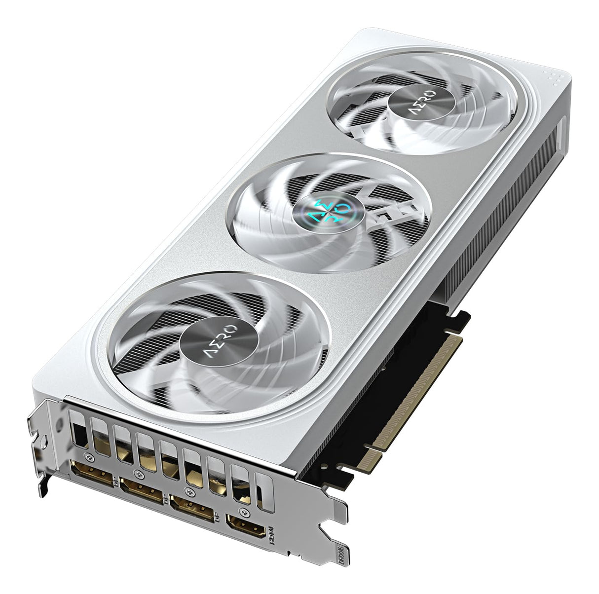 Gigabyte GeForce RTX 5060 Ti Aero OC 16G Tarjeta Gráfica – 16 GB GDDR7, 128 bits, PCI-E 5.0, 2647MHz Frecuencia del núcleo, 3 x DisplayPort, 1 x HDMI, GV-N506TAERO OC-16GD
