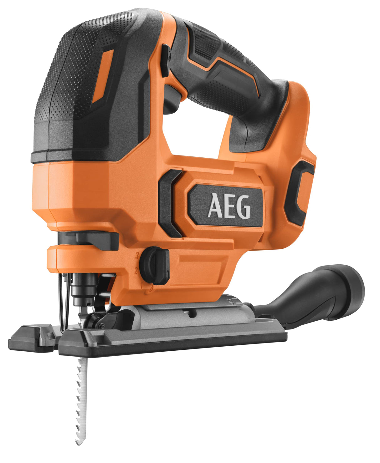 AEG BST18X2-0 - Sierra de calar de 18 V, 0 a 3000 cps/min, capacidad de 100 mm en madera (sin bat ni cargador)