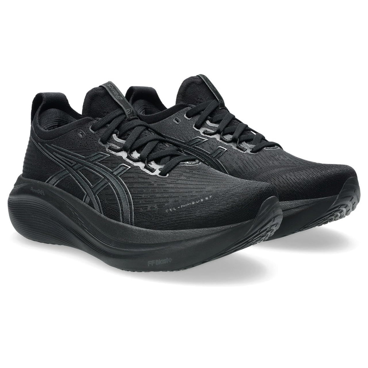 ASICS Gel-Nimbus 27, Sneaker Mujer, Black/Lake Grey, 40 EU