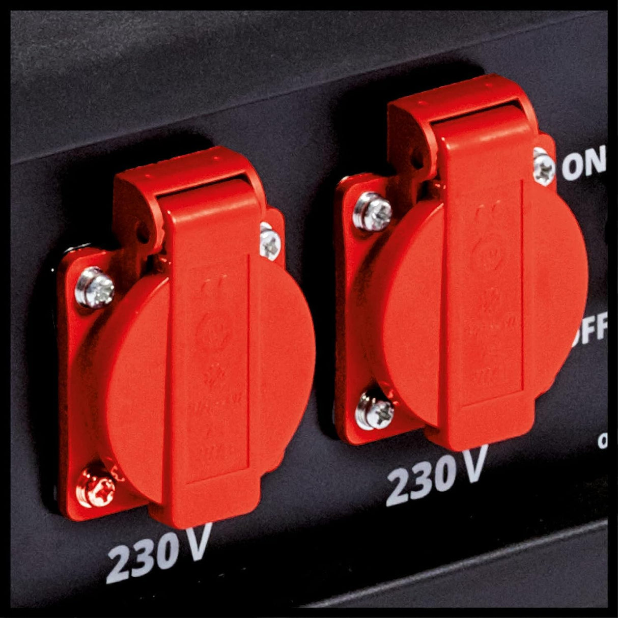 Generador (gasolina) TC-PG 25/E5 de Einhell (2.100 W pot. continua, 9,1 A corr. nominal a 230 V, máx. 2.400 W, motor 4 tiempos bajas emisiones, 2 tomas 230 V incl. voltímetro, depósito gasolina 15 l)