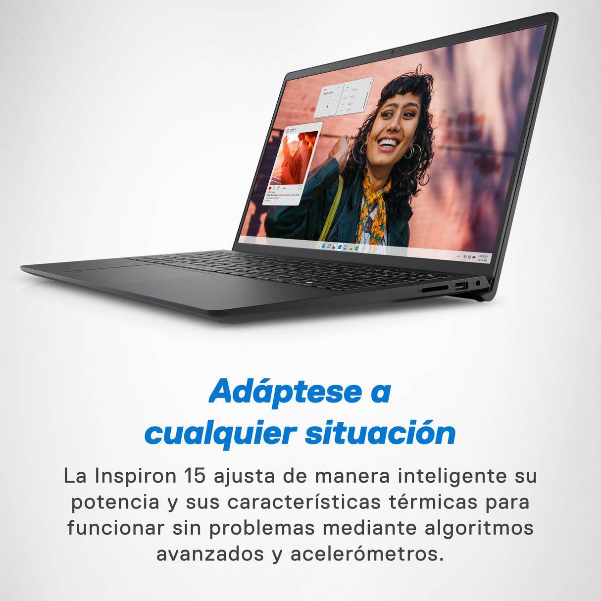 Dell Inspiron 15 3530 Ordenador Portátil de 15.6" FHD 120Hz, Intel Core i5-1334U, Iris Xe Graphics, 16GB RAM DDR4, 512GB SSD, Windows 11 Home, Teclado QWERTY Español Negro