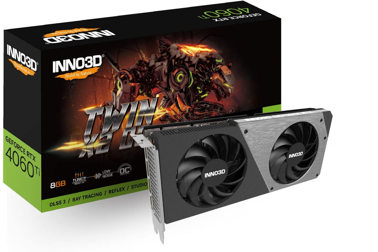 Inno3D Geforce RTX 4060 Ti Twin X2 OC, 8192 MB GDDR6