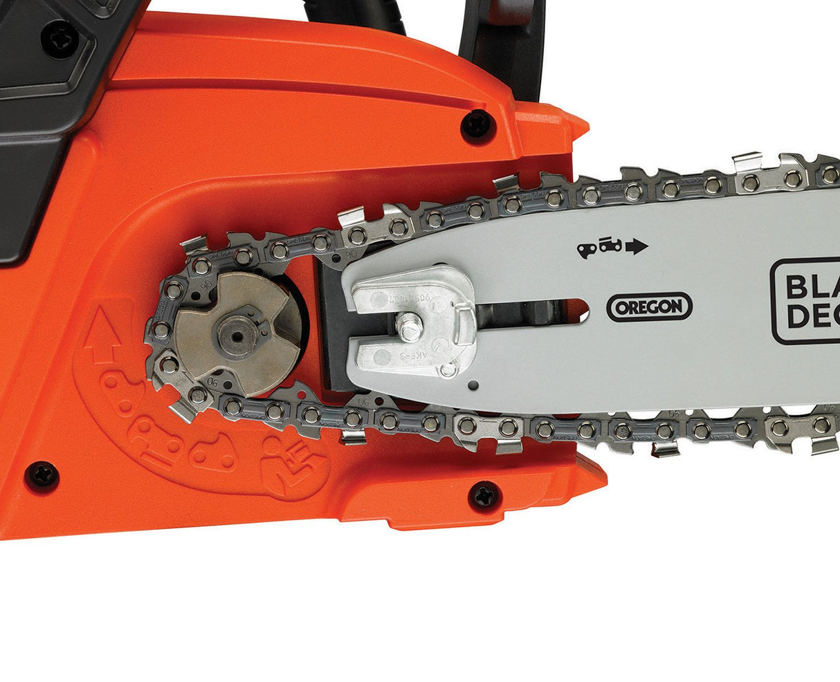 BLACK+DECKER GKC3630LB-XJ - Motosierra inalámbrica 36 V, Hoja de 30 cm, Corte de hasta 23 cm, Silenciosa, Baja vibración, No incluye cargador ni batería