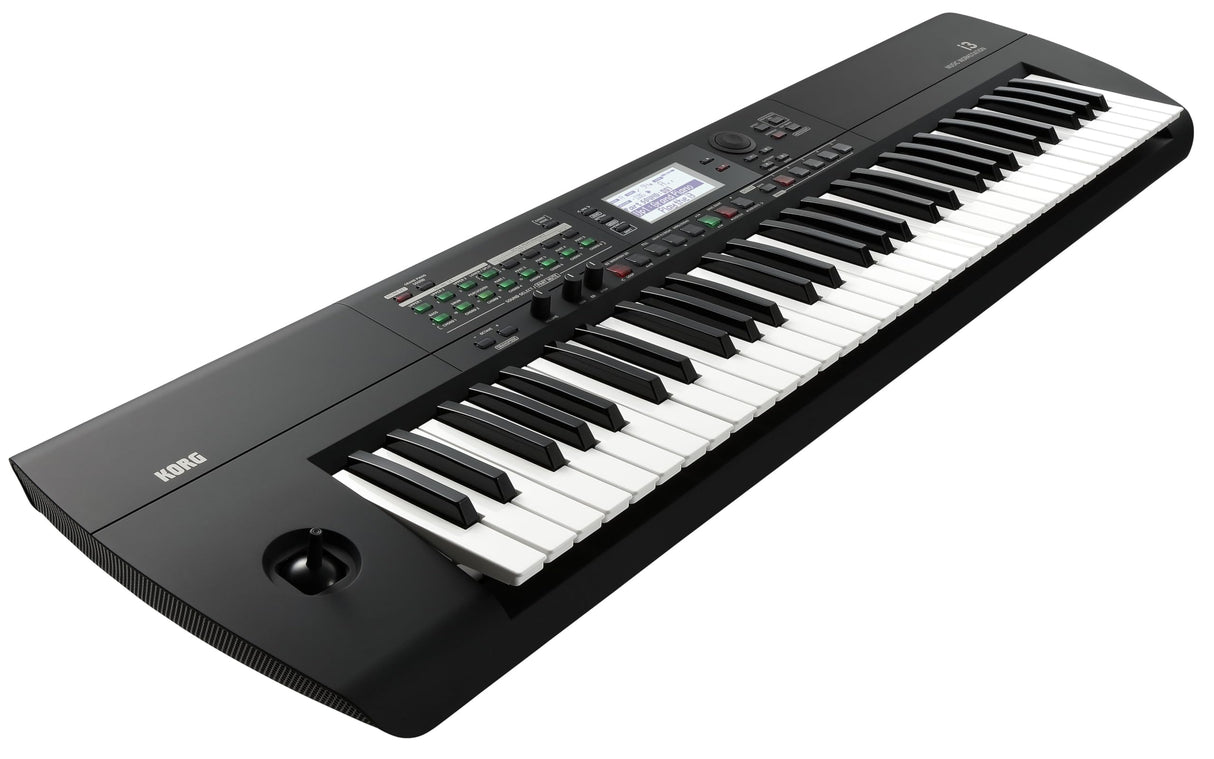KORG I3 Keyboard Arranger - 61 Notes, Black Matt