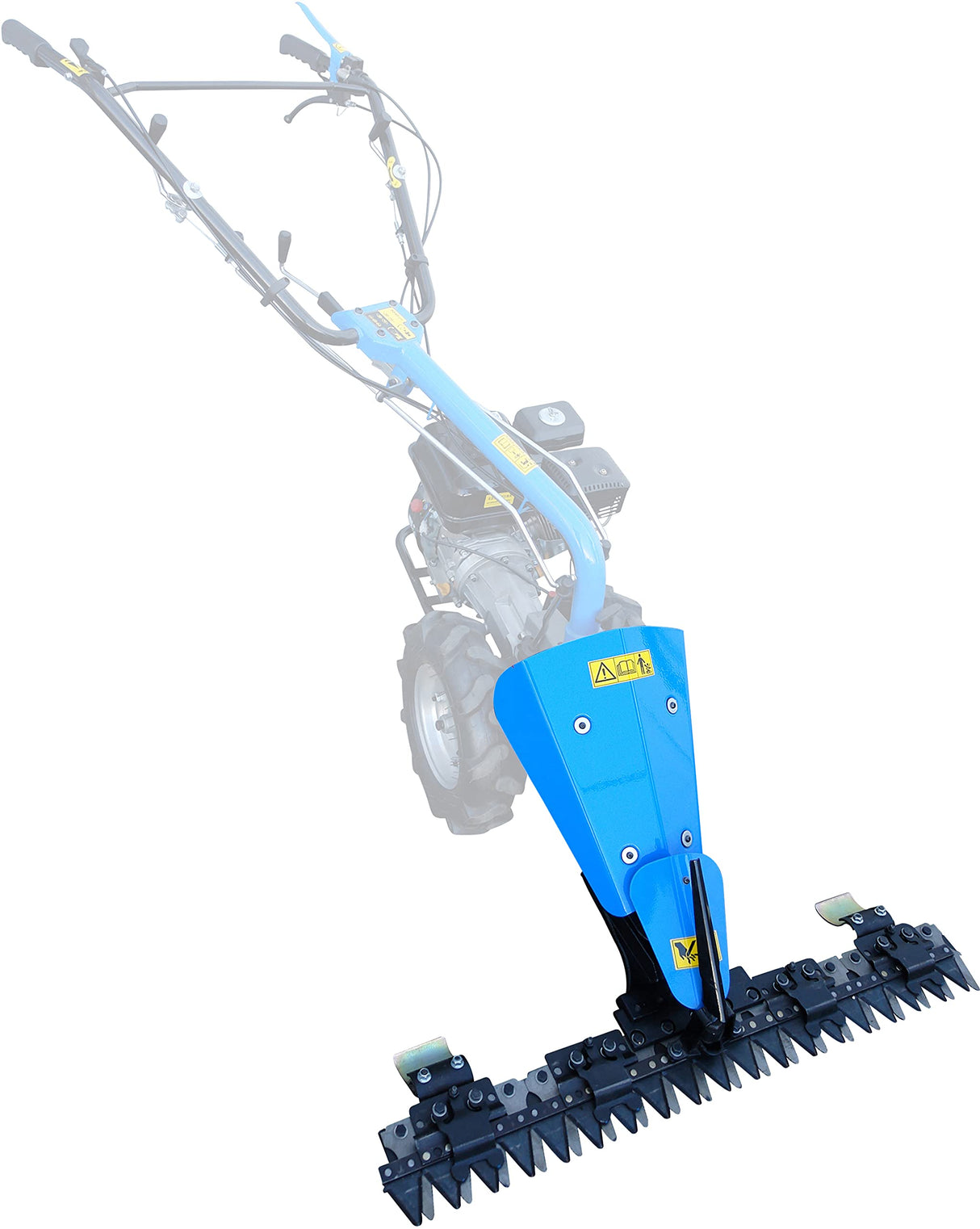 Güde 95181 GBM 970 - Cortapelos (970 mm de ancho de corte, 20-60 mm, ajuste de altura de corte para superficies de más de 2.000 m²), 152 x 98 x 151 cm