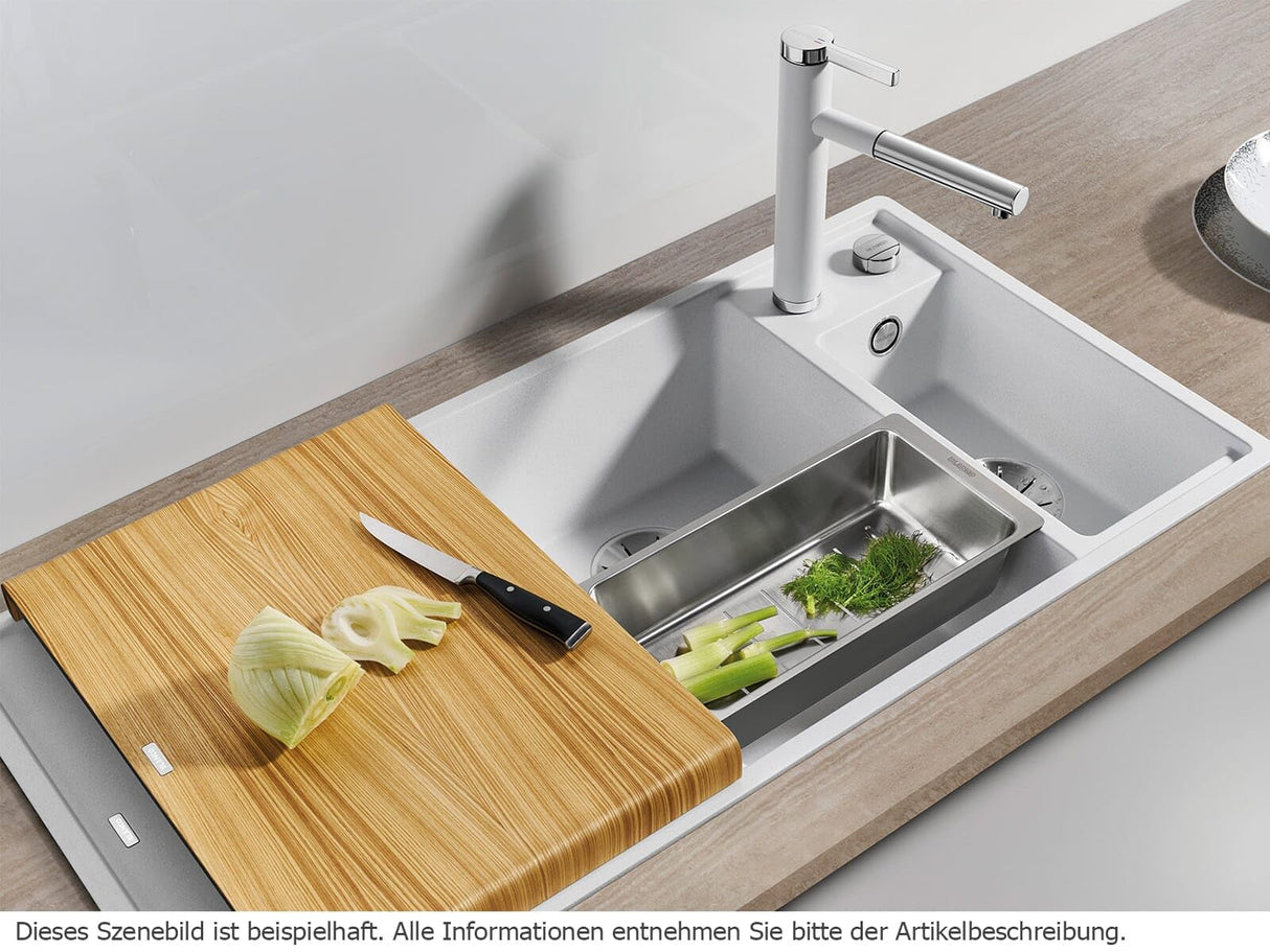 Blanco 524652 Fregadero de Cocina de Granito, Café, 60 cm Unterschrank
