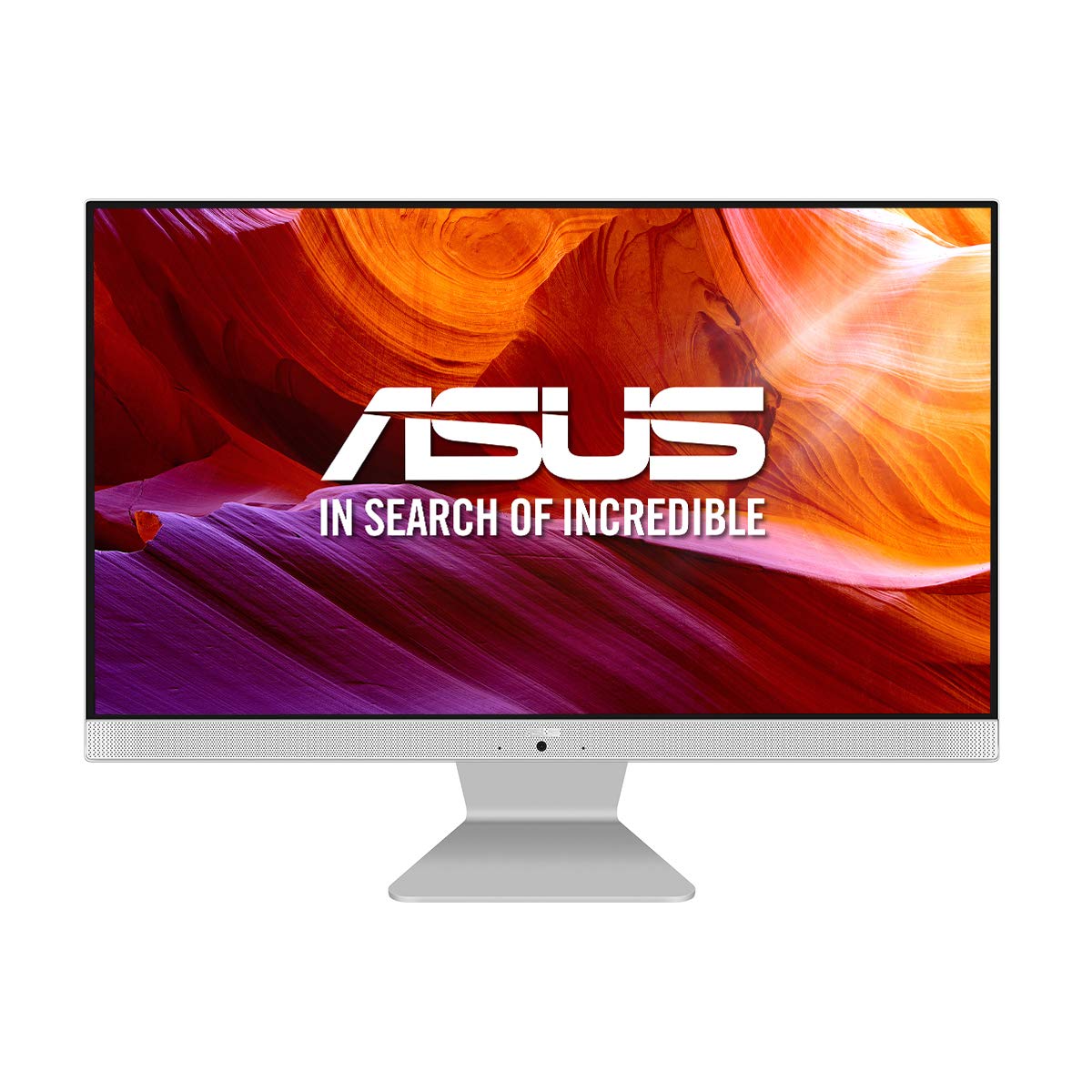 ASUS M241DAK-WA015M - Sobremesa Todo en uno 23.8" Full HD (Ryzen 7 3700U, 16GB RAM, 512GB SSD, Radeon RX Vega 10, Sin Sistema Operativo) Blanco - Teclado QWERTY español