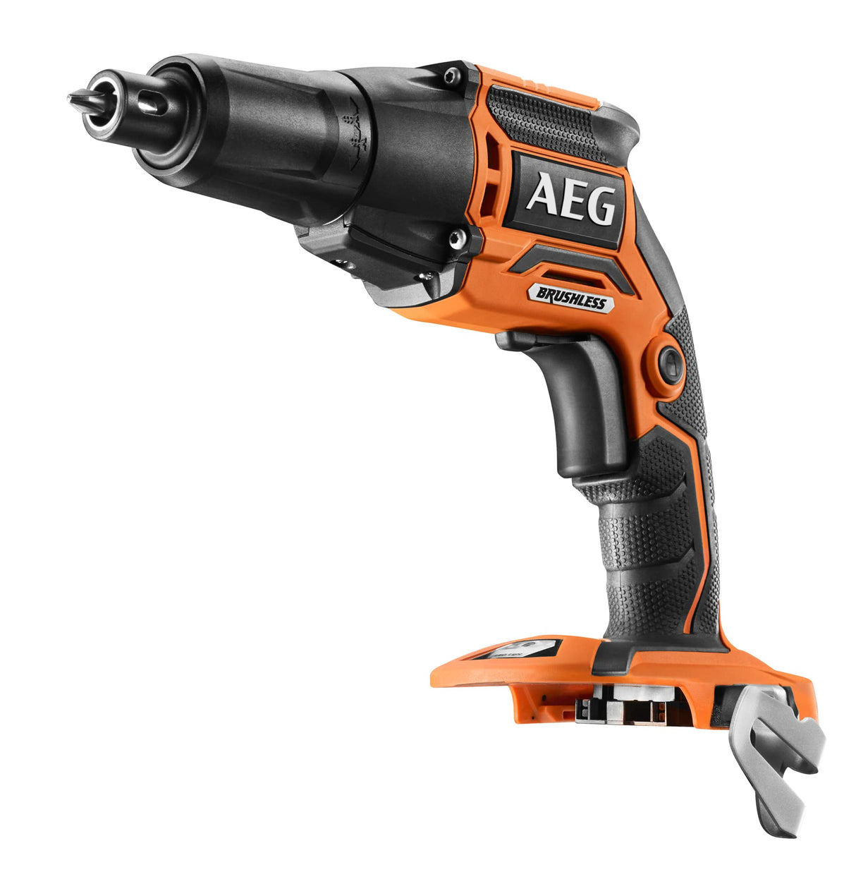 AEG - Atornillador Pladur 18V PRO18V Brushless (Sin Batería) - Receptor Hex ¼ con Cambio de Portapuntas sin Llave - Función Push Drive - Gran Confort de Trabajo - BTS18BL-0
