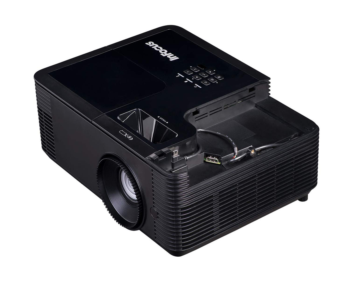 Infocus IN138HD 1080P Video - Proyector (4000 lúmenes ANSI, DLP, 1080p (1920x1080), 28500:1, 16:9, 685,8-6705,6 mm (27-264"))