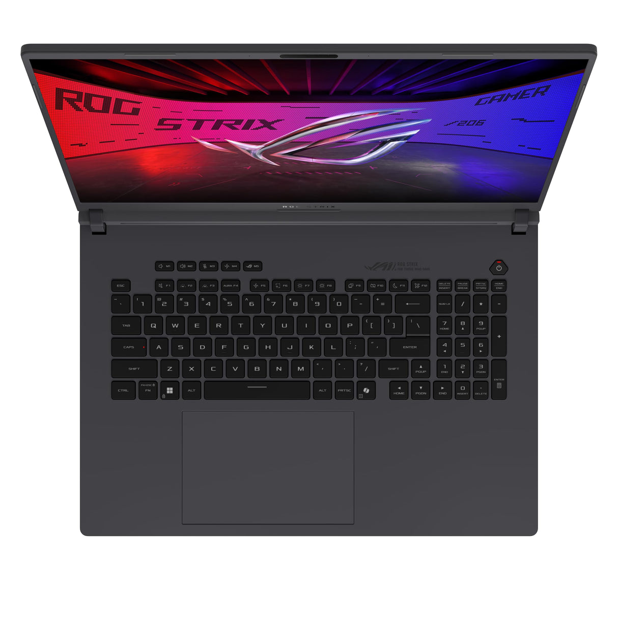 ASUS ROG Strix G18 G815LR-S9009 – ORD.Portátil Gaming de 18" WQXGA 240Hz (Intel Core Ultra 9 275HX, 32GB RAM, 1TB SSD, NVIDIA RTX 5070 Ti 12GB, Sin Sist.Op.) Gris Eclipse - Teclado QWERTY español
