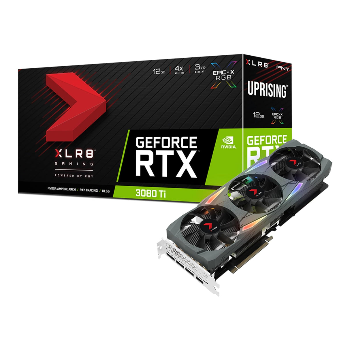 PNY GEFORCE RTX 3080 TI 12GB XLR8 Gaming Uprising Epic-X RGB