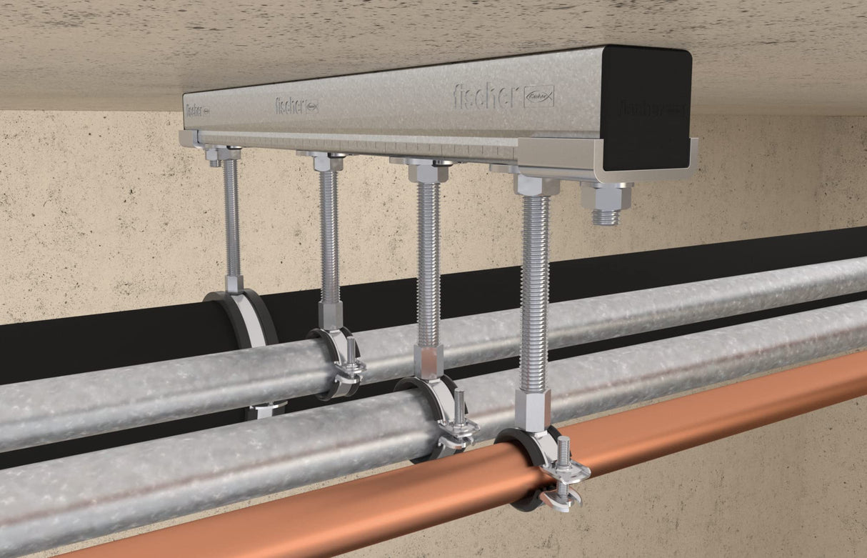 FISCHER 093710 - Abrazadera FRSM 131-137 M10/12 / 20C (Envase de 20 ud.)