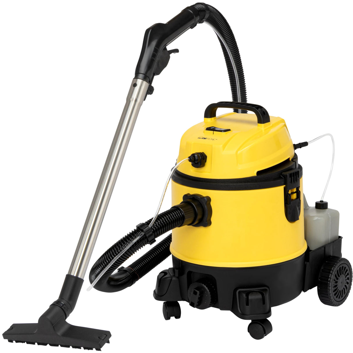 Clatronic® aspirador en húmedo/seco incl. soplador y función de champú, aspirador de polvo/lavado con depósito de 20L de volumen, perfecto como limpiador de tapicerías o alfombras, 1200W - BSS 1309