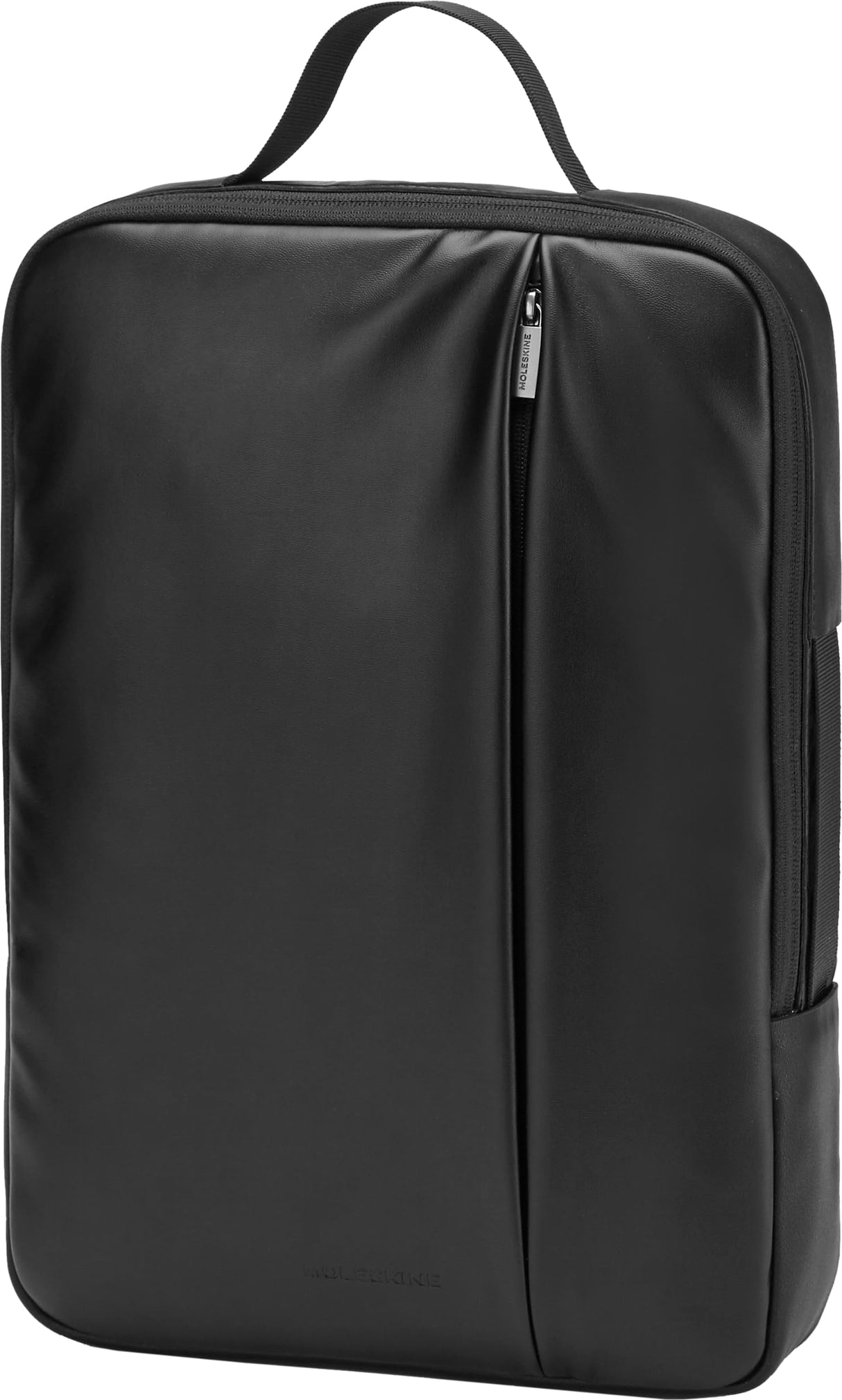 Moleskine Mochila Profesional Vertical Colección Classic Pro, Mochila Profesional para Oficina, Mochila Porta Pc para Laptop, iPad, Notebook hasta 15'', Dimensiones 30 x 43 x 9 cm, Negro