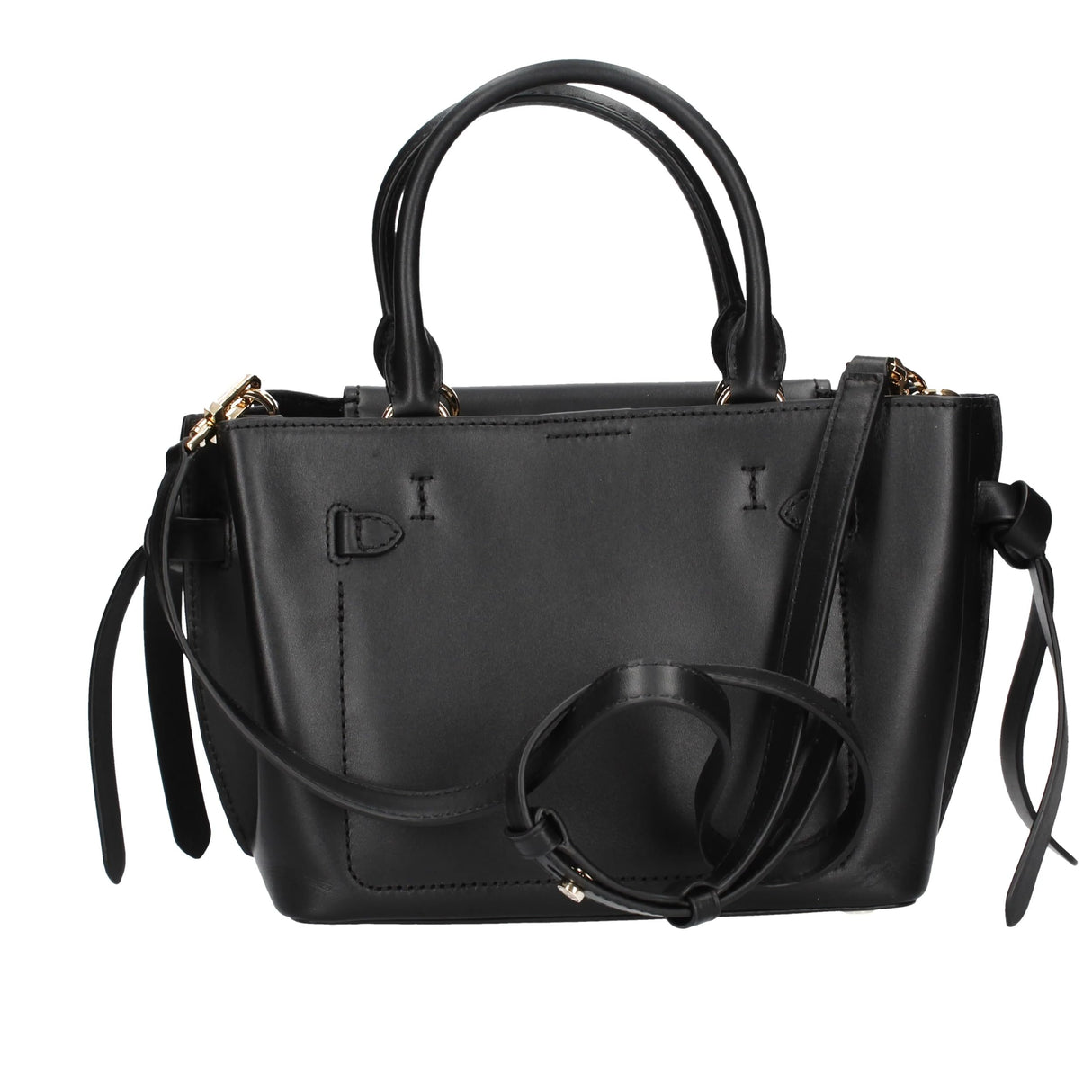 Michael Kors Hemilton Legacy, Bolso Satchel Women's, Black, One Size