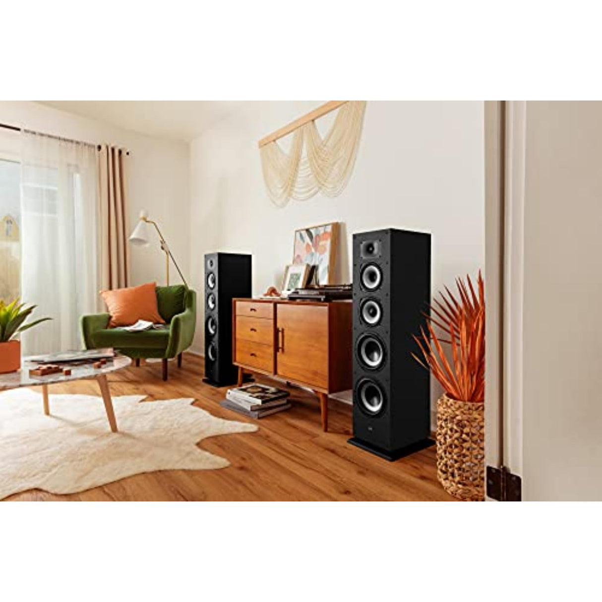 Polk Monitor XT70 Pareja Altavoces de Suelo Hi-Fi Negros