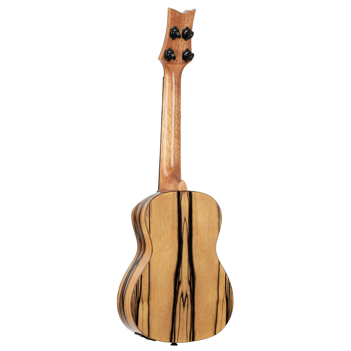 Ortega Guitars, Ukelele acústico eléctrico de 4 cuerdas para habitación privada Elite Series con bolsa, derecha, (EAGLESUITE-U)