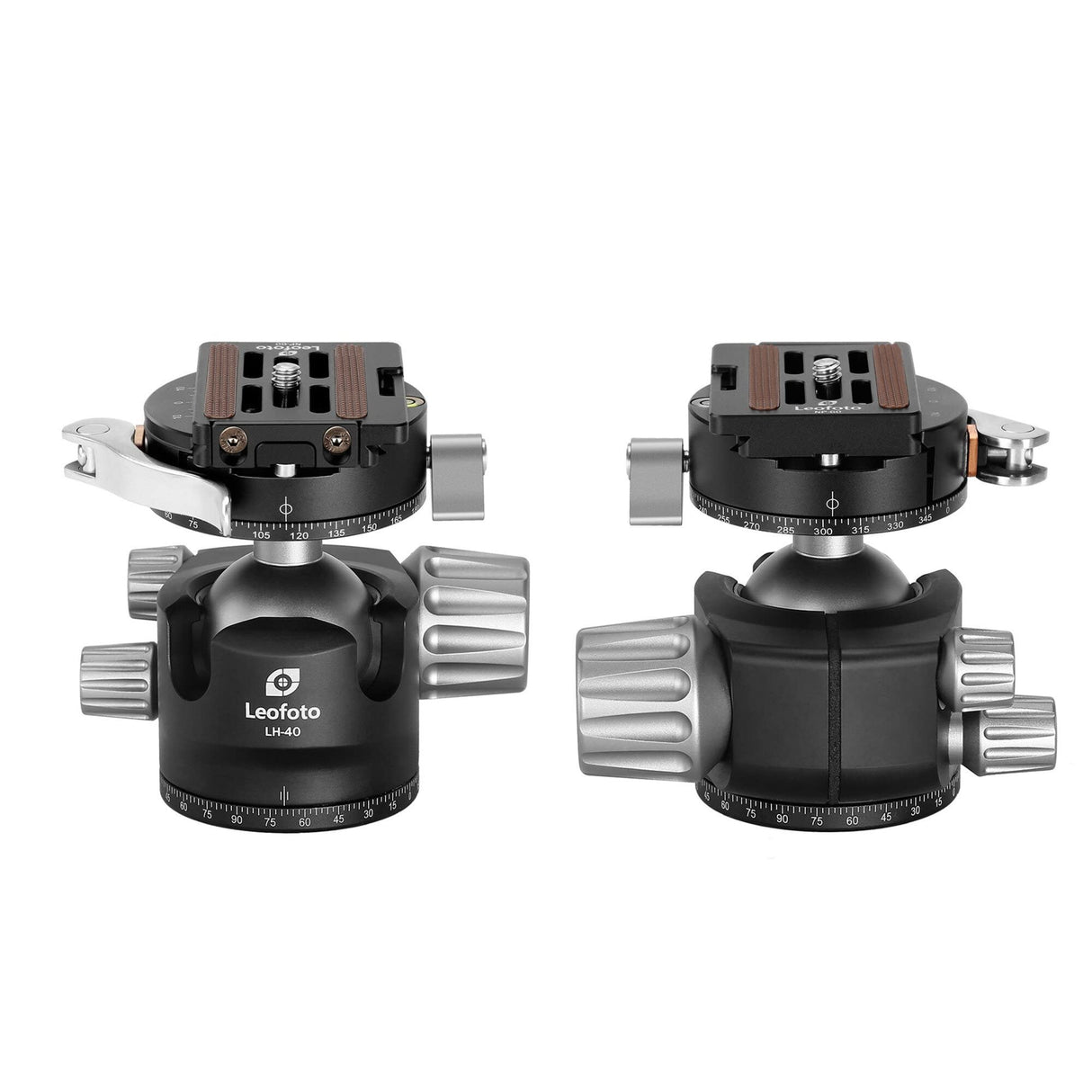 Leofoto - Ranger - Trípode de Carbono con Cabeza de Bola - Sistema Twist-Lock- Patas Ajustables en 3 ángulos - Ideal para fotografía Macro - LS-324C+LH-40PCL