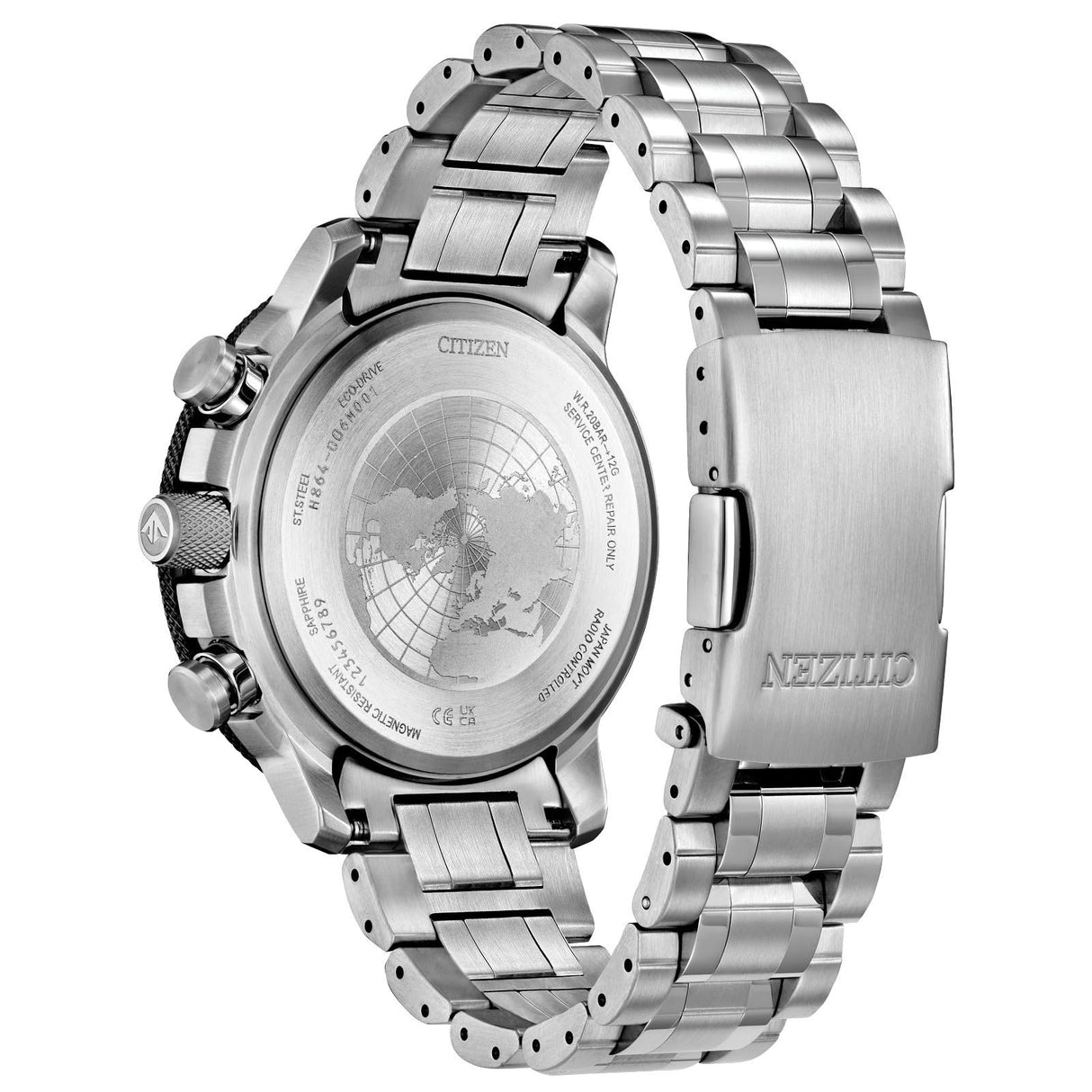 CITIZEN Reloj Multiesfera para Hombres de Eco-Drive BY3006-53H
