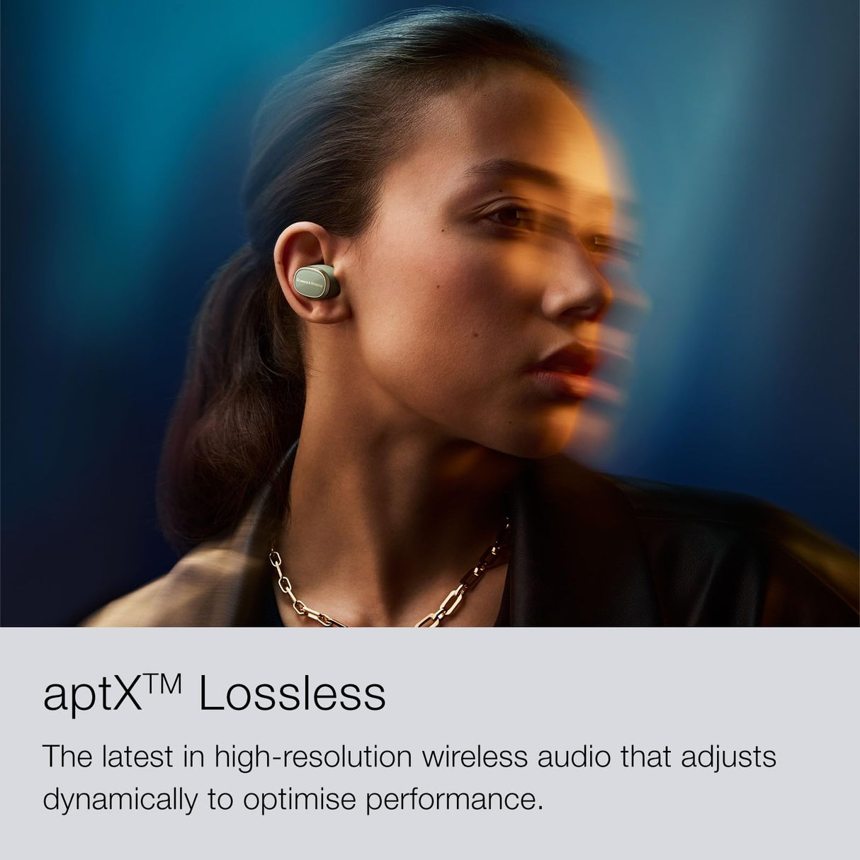 Bowers & Wilkins Pi8 Auriculares inalámbricos True Wireless con Bluetooth, AptX, cancelación de Ruido Activa (ANC) y micrófonos Integrados - Dove White