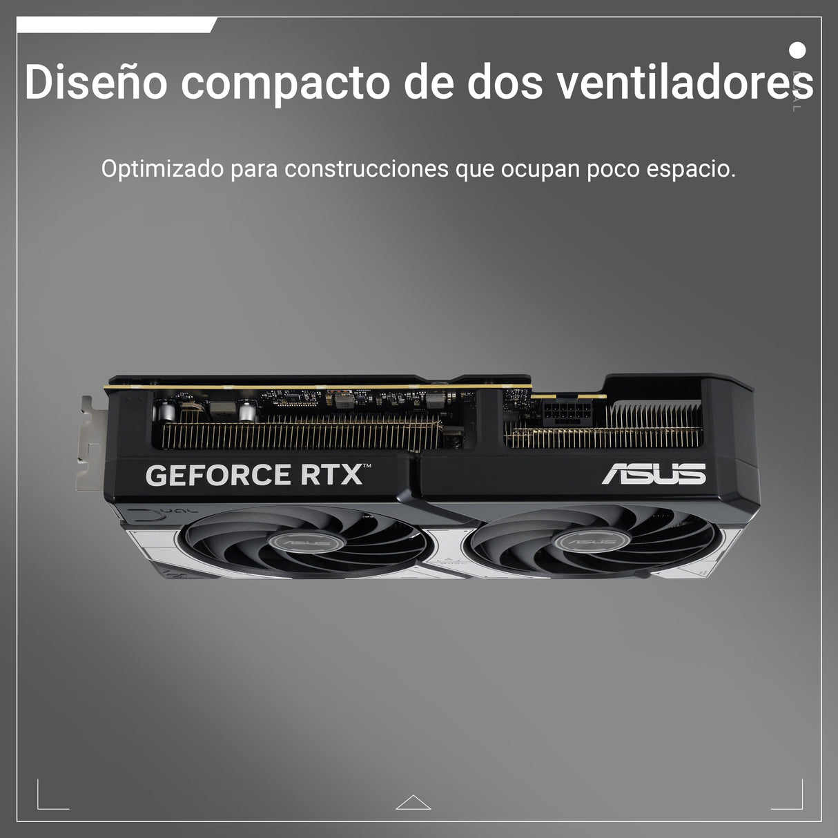 ASUS Dual GeForce RTX 5070 12 GB GDDR7 OC Edition Tarjeta gráfica (PCIe 5.0, DLSS 4, HDMI 2.1b, DisplayPort 2.1b, diseño Compacto con Doble Ventilador, Ventilador Axial-Tech, tecnología 0dB)