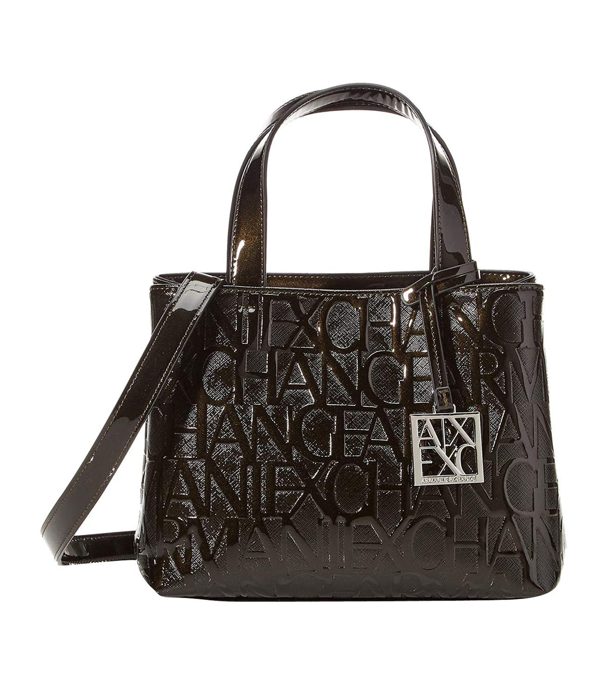Armani Exchange Schultertasche, Bolsos para Mujer, Negro (Black), Talla única