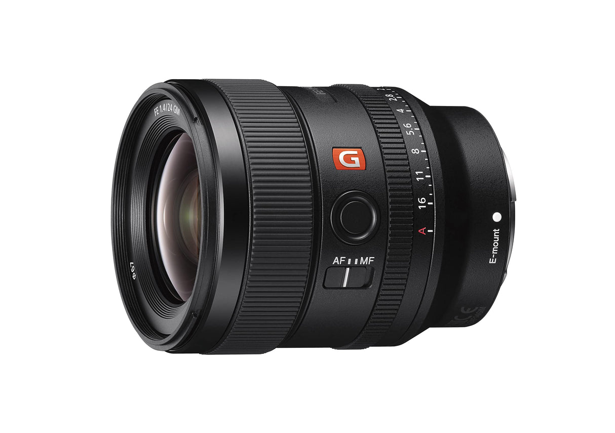 Sony FE 24mm f/1.4 GM - Full-Frame, Gran Angular, Objetivo Prime (SEL24F14GM)