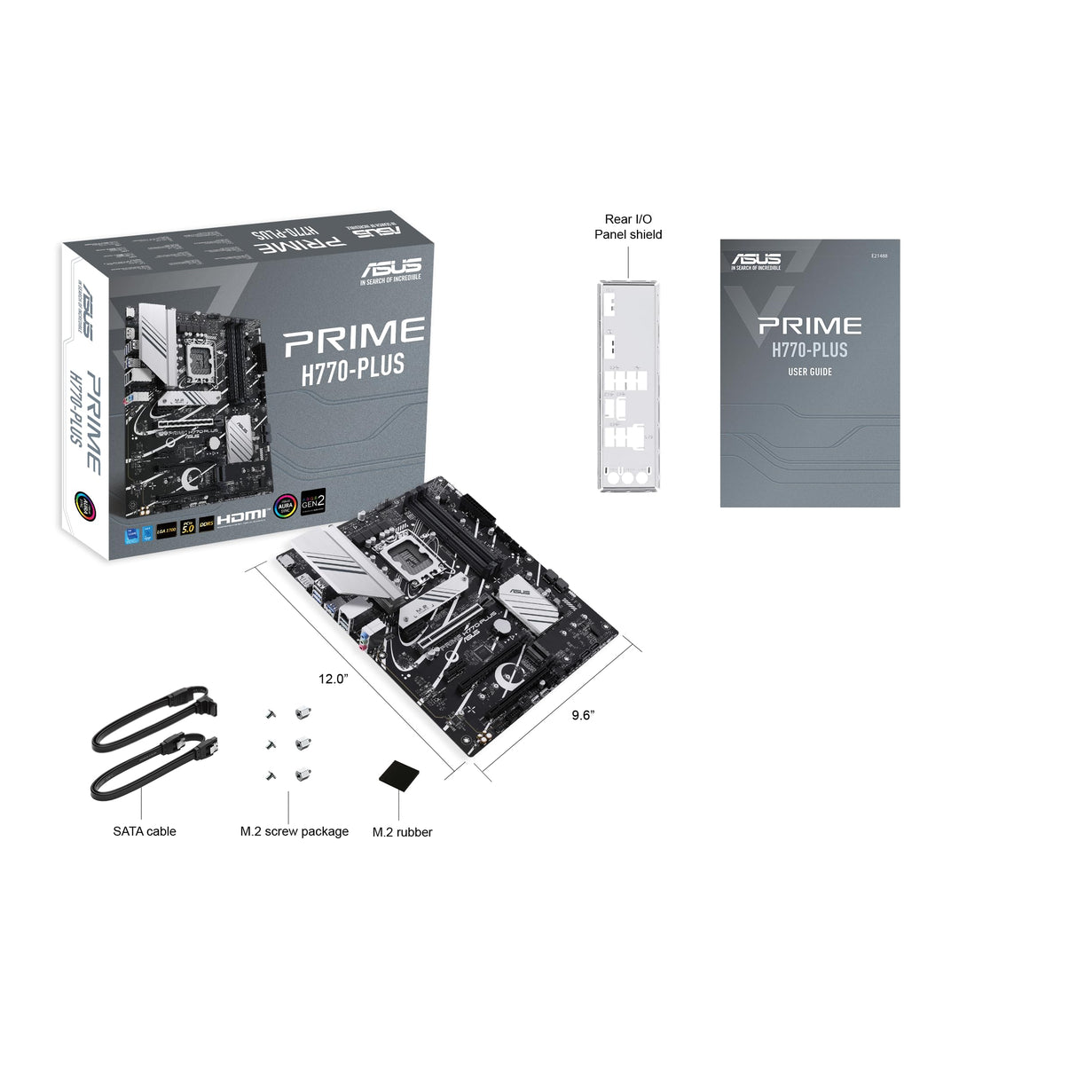 Placa Base Asus Prime H770-PLUS LGA 1700