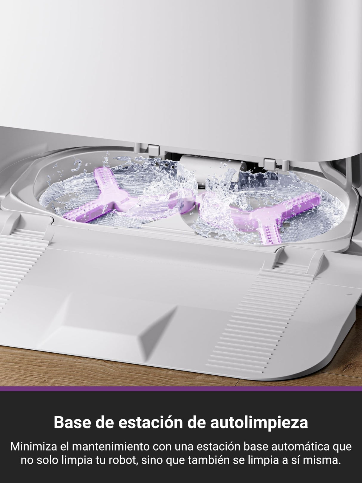 Eureka J15 Pro Ultra Robot Aspirador, 16200Pa Robot Aspirador y fregasuelos, Anti-enredos de Pelo, 75℃ Lavado con mopa de Agua Caliente, mapeo impulsado por AI, Limpieza de Bordes, Autolimpieza