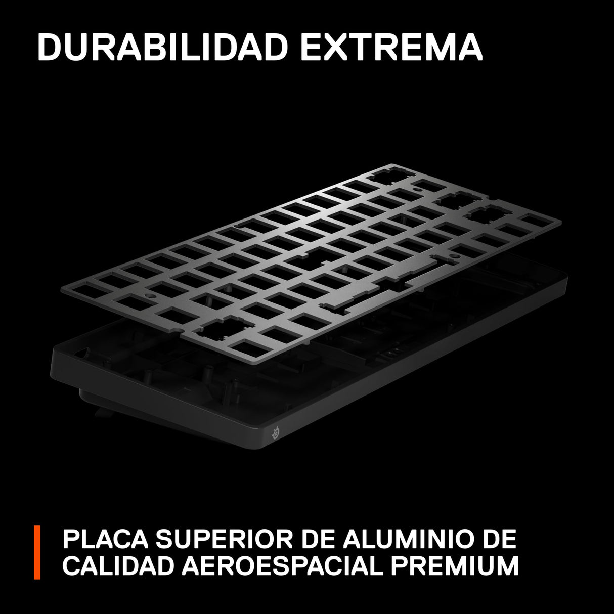SteelSeries Apex Pro Mini teclado gaming HyperMagnetic – El teclado más rápido del mundo – Accionamiento ajustable – Factor forma compacto 60 % – RGB – Teclas PBT – USB-C – Teclado inglesa (QWERTY)