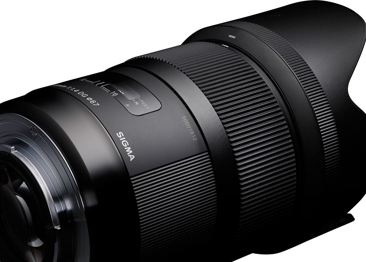 Sigma 340306 35 mm / F 1,4 DG HSM - Objetivo para Nikon (distancia focal fija 35mm, apertura f/1.4-16) color negro