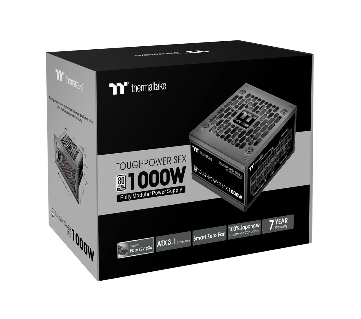 Thermaltake Toughpower SFX 1000W | ATX 3.1 | Modular | 80Plus Platinum